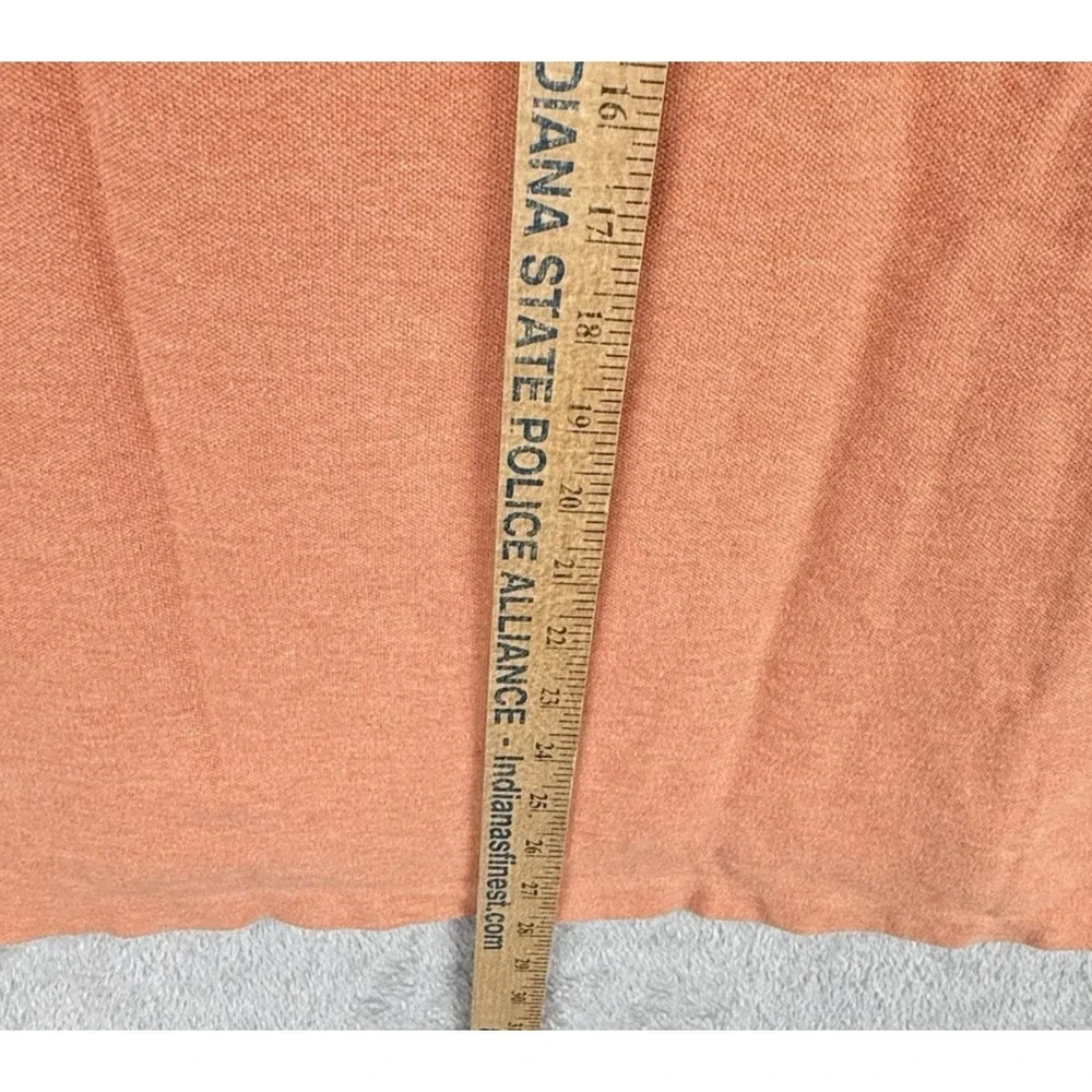 Polo Ralph Lauren Polo Shirt Mens‎ L Classic Fit Orange S/S Preppy Pony Logo